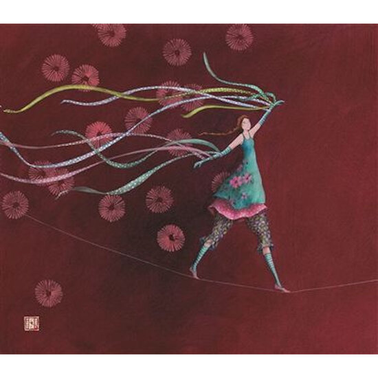 QB25138 wenskaart gaelle boissonnard - in het niets | Mano cards groothandel