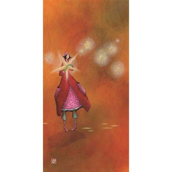 QB25147 wenskaart ga&euml;lle boissonnard - de mooie ster | mano cards groothandel