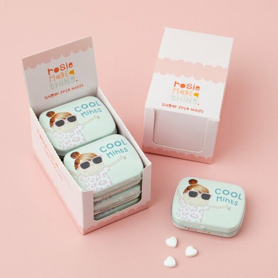 MT003 &ndash; Rosie made a thing pepermuntdoosje - cool mints