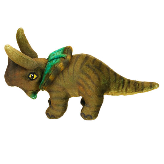 WB001910 Kleine Triceratops knuffel - Natural History Museum en Wilberry