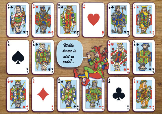 REG019 rode egel zoekopdracht ansichtkaart - speelkaarten | Mano cards groothandel