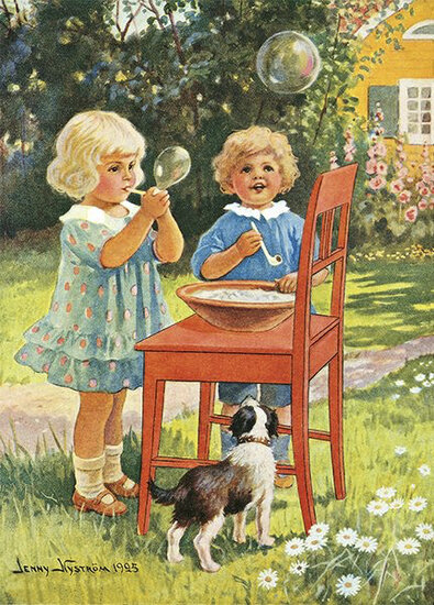 16164 ansichtkaart - bellen blazen | Mano cards groothandel