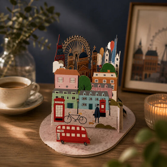 LTC001 3D pop-up kaart Little Moments - Londen