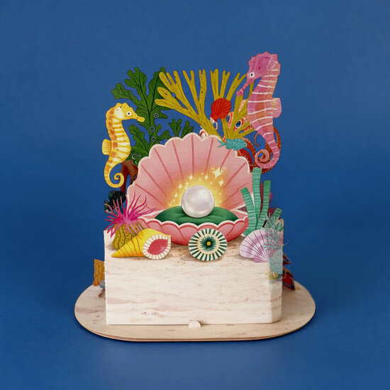 LTC006 3D pop-up kaart Little Moments - oceaan