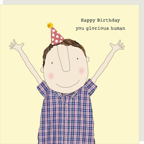 GF630 &ndash; Rosie made a thing wenskaart - glorious | Mano cards groothandel