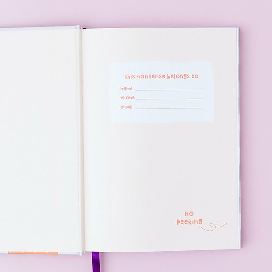NBK006 Notitieboek Rosie made a thing - plan for today  (15 x 21,5 cm)