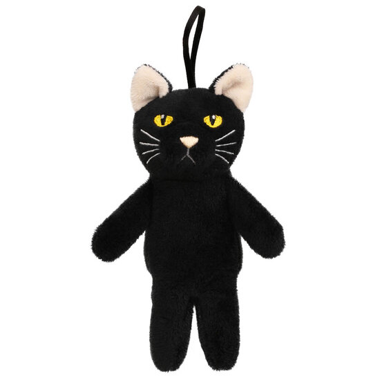 PC002260 vingerpop halloween - zwarte kat