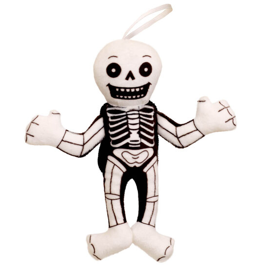 PC002262 vingerpop halloween - skelet| The Puppet Company | Mano cards groothandel