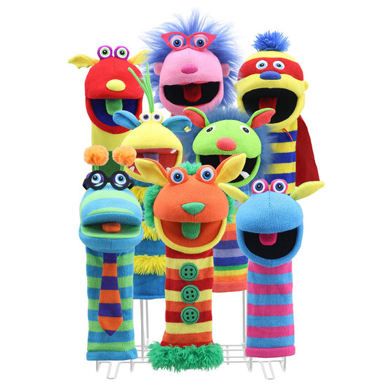 PC005039 handpoppen standaard 8 armig