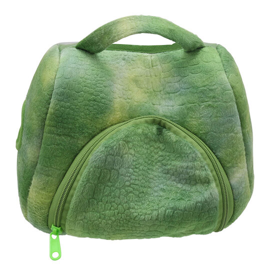 PC003038 dinosaurus huis en 4 vingerpoppen - hide away hand- en vingerpoppen
