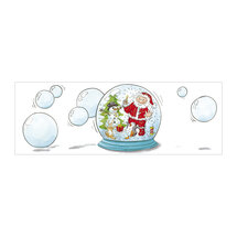 kerst CT138 Cache-Cache uitklapbare kaart - bellen blazen