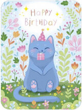 CA257 Ophélie Ortal kaart "Happy Birthday"