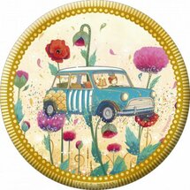 MIR159 - spiegeltje van Jehanne Weyman - auto