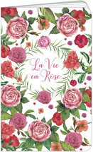 KDS37 Schrift van MG - la vie en rose (11,2 x 18 cm)