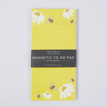 a-NOTE-004 Bijen - magnetisch notitieblok (10 x 21 cm)