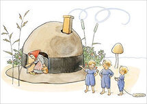 A4 1013 ansichtkaart - elsa beskow