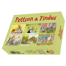 houten blokken kubuspuzzel Pettson en Findus - 3282