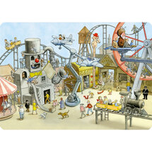 bureauonderlegger 3314 - Tivoli pretpark - 42 x 30 cm