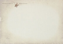 JB406 Jenny Bakker ansichtkaart - ijsvogelvlinder