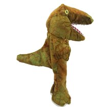 PC006213 Eco Walking Puppet T-Rex (brown bruin) - handpop