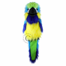 PC003105 Blue and Gold Macaw - Blauw-goude ara - Large Birds - handpop