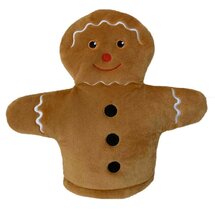 PC003825 Taai taai pop - Gingerbread man - My First Puppets kerst - handpop