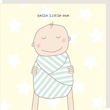 GF420 – rosiemadeathing wenskaart Gin & Frolics - hello baby