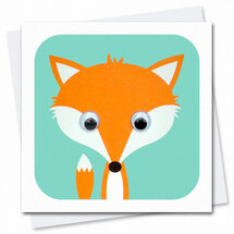 STR019 wenskaart Stripey Cats - bos Freddie Fox