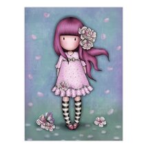 GC380 - wenskaart Gorjuss  - Cherry Blossom
