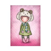 GC385 - wenskaart Gorjuss  - Lambkins