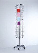 lege kaartenmolen voor 57 ansichtkaarten - 24 verticaal en  33 horizontaal