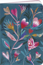 KOL057 Schrift van IZOU - bloemen (10,5 x 15 cm)