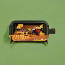 MIB305 Message in a Bottle kaart - oogsttijd