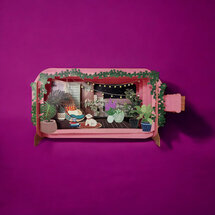 MIB310 Message in a Bottle kaart - balkon