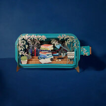 MIB312 Message in a Bottle kaart - boeken