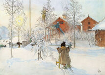 16873 ansichtkaart - schaatsen