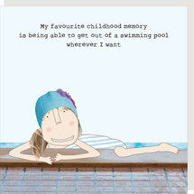 GF563 – Rosie made a thing wenskaart - fave childhood memory