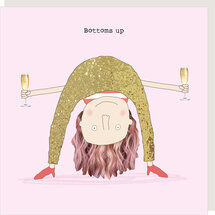 GF571 – Rosie made a thing wenskaart - bottoms up