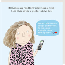 GF578 – Rosie made a thing wenskaart - midlife crisis