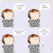 BB072 – Rosie made a thing wenskaart - fruit salad
