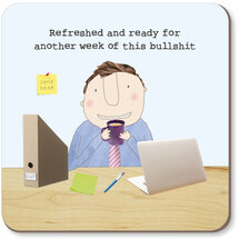 CST097 – Rosie made a thing onderzetter - refreshed boy coaster