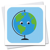 STR920 wenskaart Stripey Cats - Greta Globe