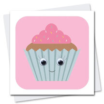 STR921 wenskaart Stripey Cats - Cath Cupcake