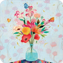 BAR298 Jehanne Weyman kaart - bos bloemen