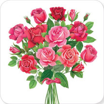 BAR309  kaart - het boeket