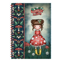 1336GJ01 - Gorjuss in The Forest - Spiraalgebonden notitieboek met bladwijzers - Little Mushroom