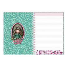 1336GJ02 - Gorjuss in The Forest - Spiraalgebonden notitieboek met bladwijzers - Woodland Wildflower