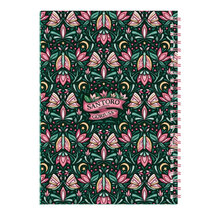 1336GJ02 - Gorjuss in The Forest - Spiraalgebonden notitieboek met bladwijzers - Woodland Wildflower