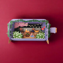 MIB317 Message in a Bottle kaart - tuin