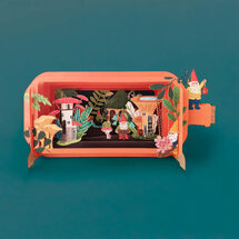 MIB319 Message in a Bottle kaart - kabouter